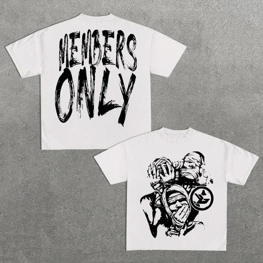 Sopula Vintage Members Only Graphic   Short Sleeve T-Shirt