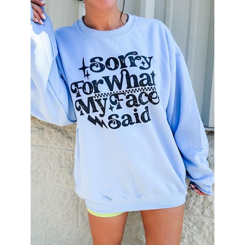 Sorry For Graphic Pullover