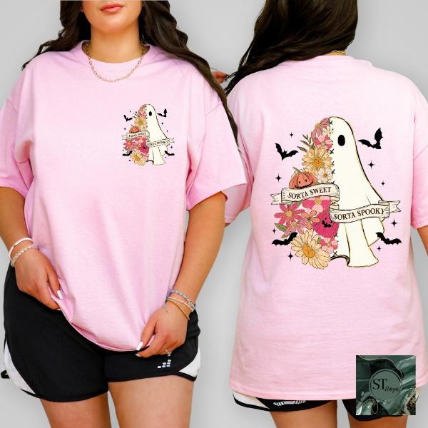 Sorta Sweet Sorta Spooky T-shirt Unisex Fit Hoodie, Sweatshirt | DripVista.com