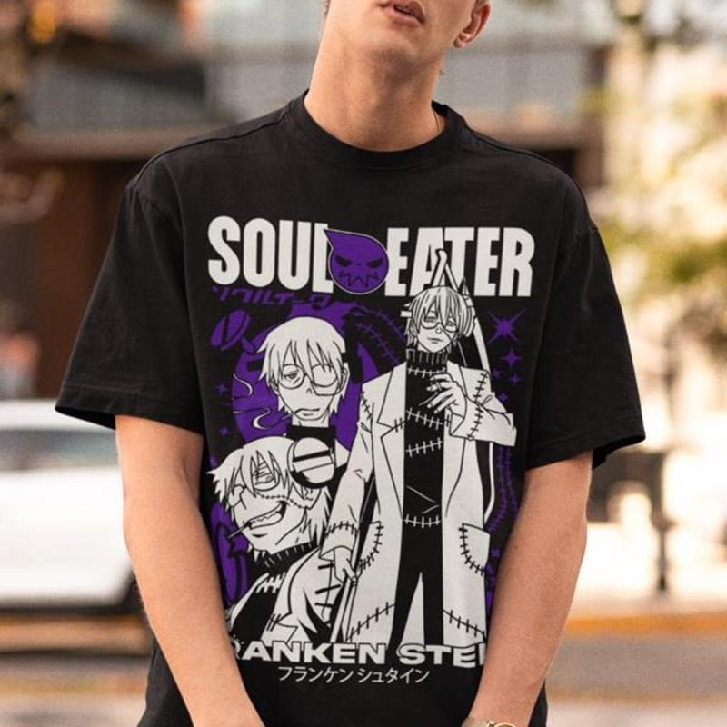 Soul Eater Maka Albarn Shirt, Soul Eater Shirt, Soul Eater Franken Stein Shirt, anime shirt,anime clothing,maka albarn t