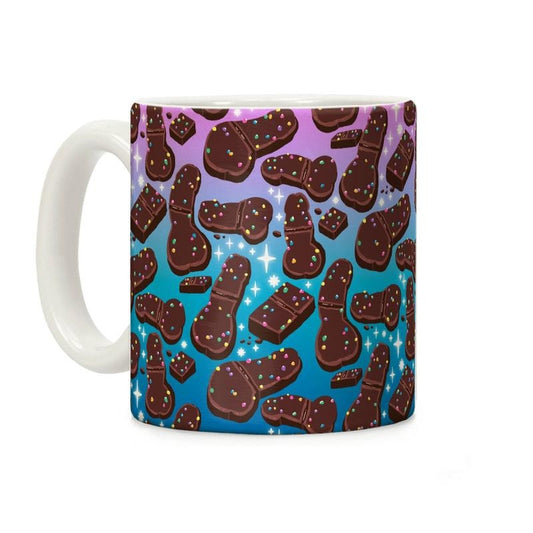 Space Brownie Peens Coffee Mug, Graphic Tees, Funny Coffee Mug Gift