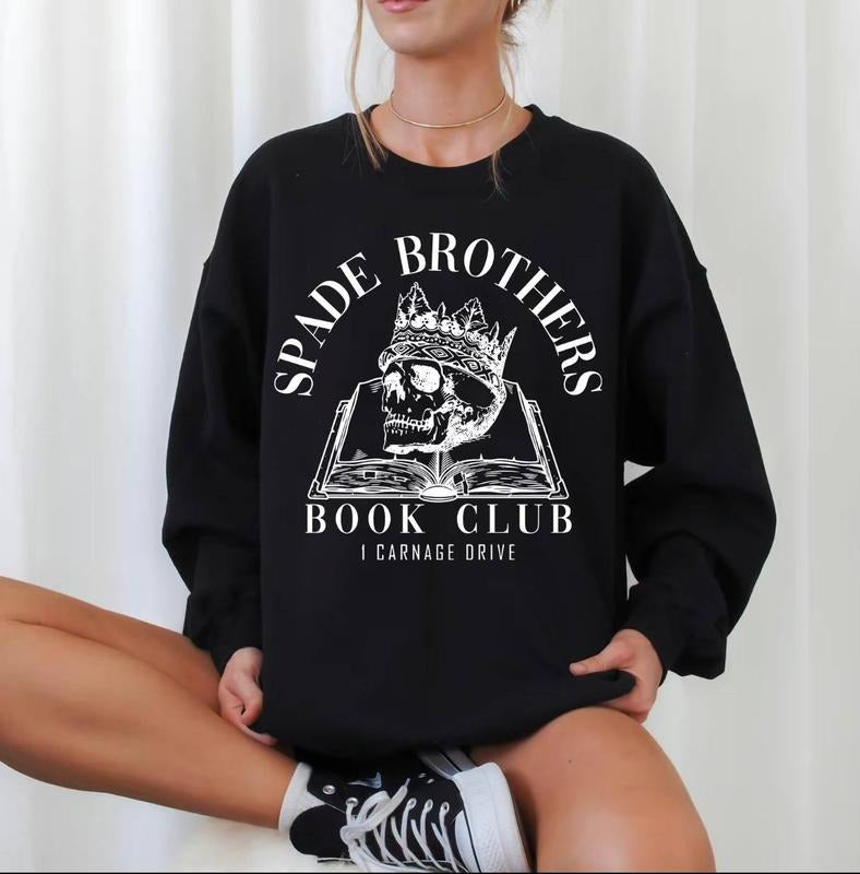 Spade Brothers Book Club Sweatshirt, Dark Romance Hoodie, Booktok Merch, LORDS Shirt, Barrington University Shirt,...