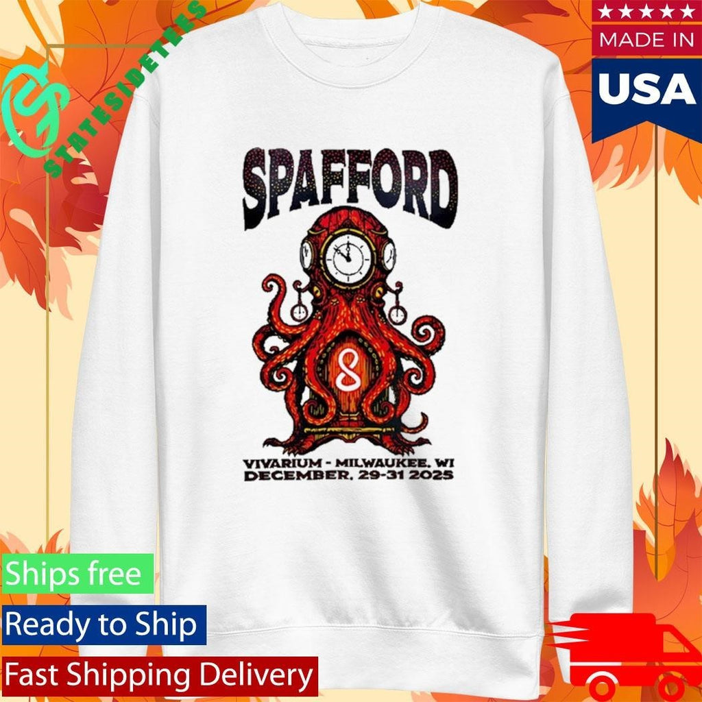 Spafford Dec 29-31 2025 In Milwaukee, WI Tour Shirt