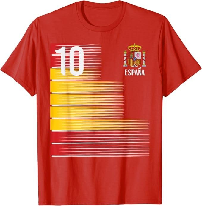 Spain Shirts, Espana Spanish Soccer T-Shirt Cotton Fashion Casual Classic Hoodie, Sweatshirt | DripVista.com