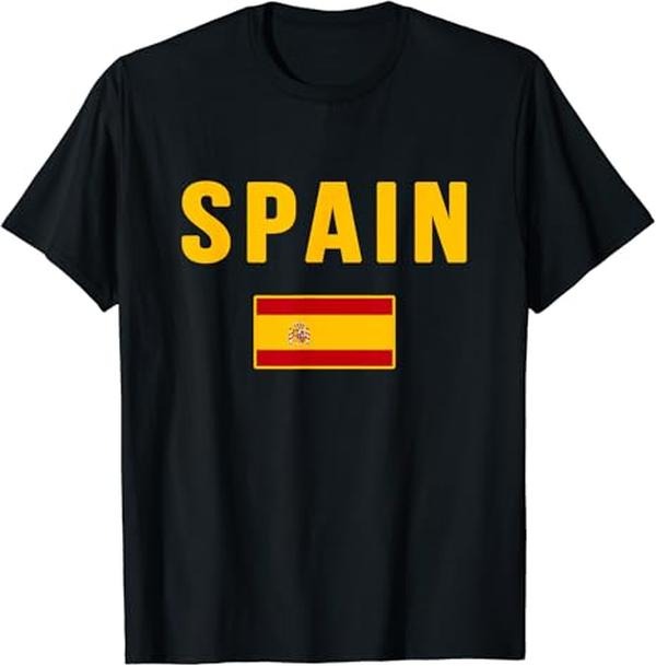 Spain Shirts, Spain Spanish Flag Espana T-Shirt Cotton Fashion Hoodie, Sweatshirt | DripVista.com
