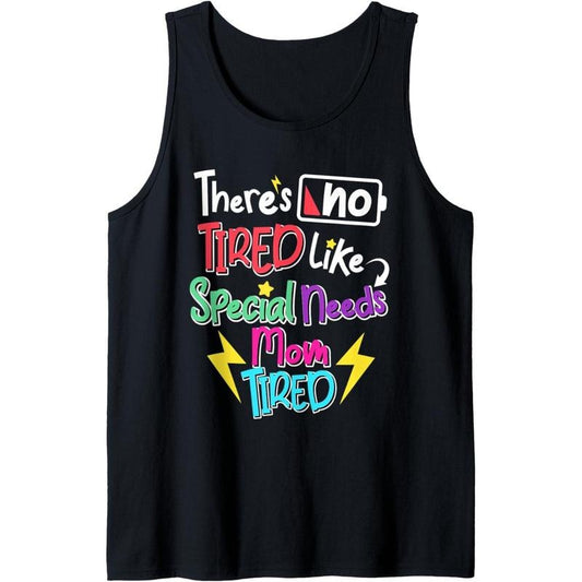 Special Needs Mom Shirt Gift, Tubie Mom, Autism Mom Tank Top MADE IN USA
