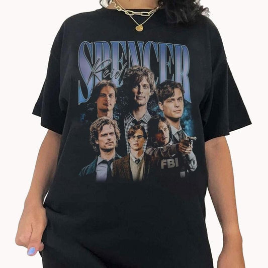 Spencer Reid T-Shirt, Dr Spencer Reid Crimina,Minds Shirt, Merch For Fans, Spencer Reid Merch, Gift For Fans, Criminal Minds Merch, Matthew Gray Gubler Shirt, Trendy Character Movie Shirt, Gift For Women Men, Vintage Tshirt, Vintage Graphic Teess