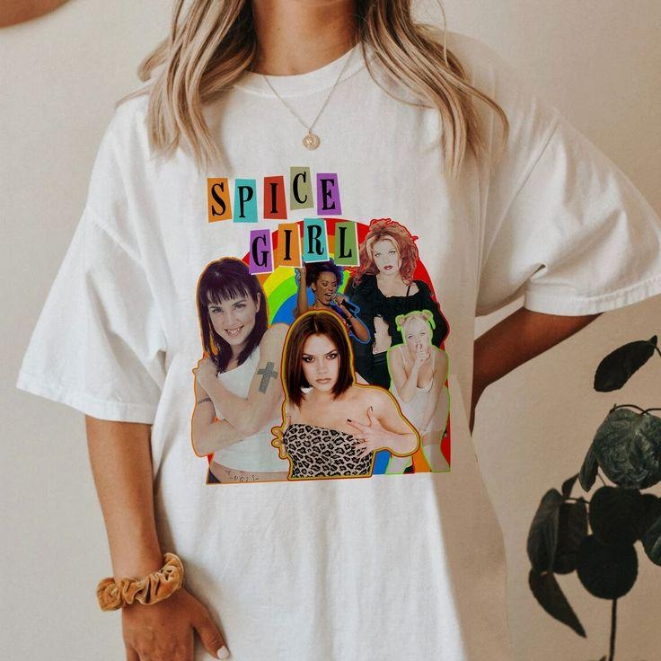 Spice Girls Shirt Retro 90s Spice Girls Fan Merch, Spice Girls Hoodie, Sweatshirt | DripVista.com