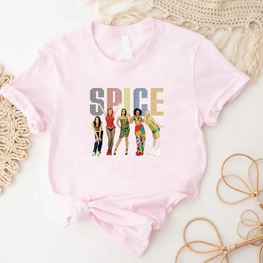 Spice Girls Tshirt,Spice Girls Gift,Spice Tour Gift,Vintage 90s T shirt,Spice Girls Tee,Music Shirt for Her,Gift for Fan,Gifts For Teenage