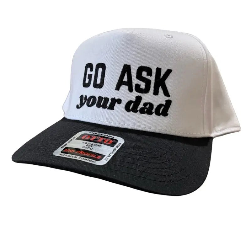 Spiky hair fighters Ask Your Dad Hat T-Shirts, Hoodie, Sweatshirt | DripVista.com