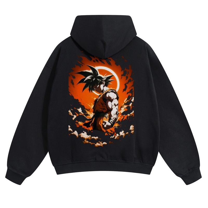 Spiky hair fighters Spiky hair fighters DBZ Goku Unisex FallFreshness outfits men streetwear HB 90s graphic tees cotton...
