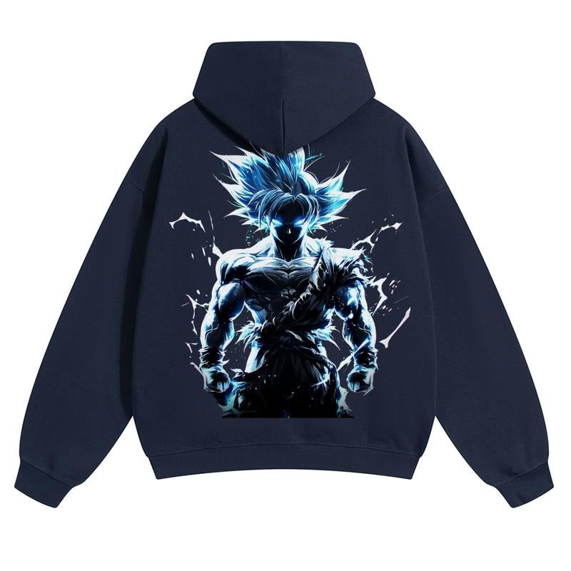 Spiky hair fighters Spiky hair fighters DBZ Goku Unisex FallFreshness outfits men streetwear HB 90s graphic tees cotton...