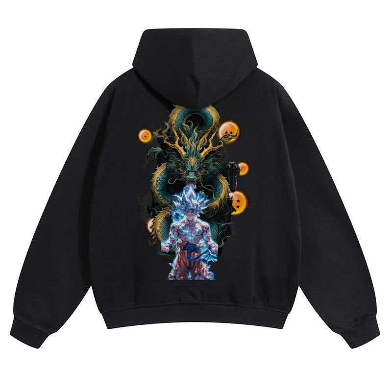 Spiky hair fighters Spiky hair fighters DBZ Goku Unisex FallFreshness outfits men streetwear HB 90s graphic tees cotton...