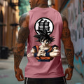 Spiky hair fighters Spiky hair fighters DBZ PlayStation brand Goku Unisex Summer outfits men streetwear HB 90s graphic tees cotton Anime tank tops men gifts style 04