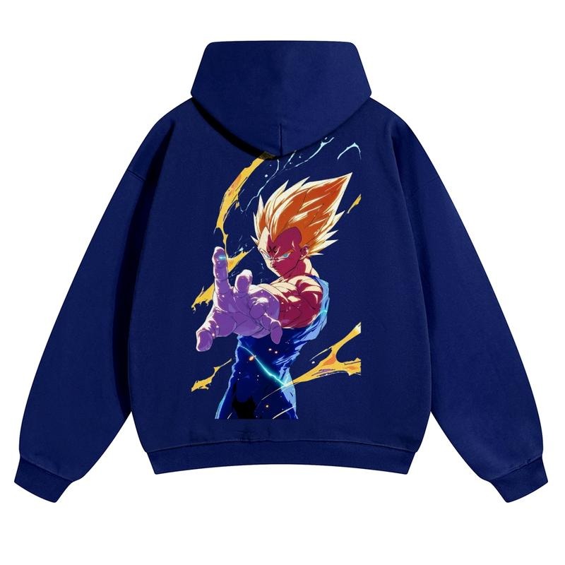 Spiky hair fighters Spiky hair fighters DBZ Vegeta Unisex FallFreshness outfits men streetwear HB 90s graphic tees cotton...