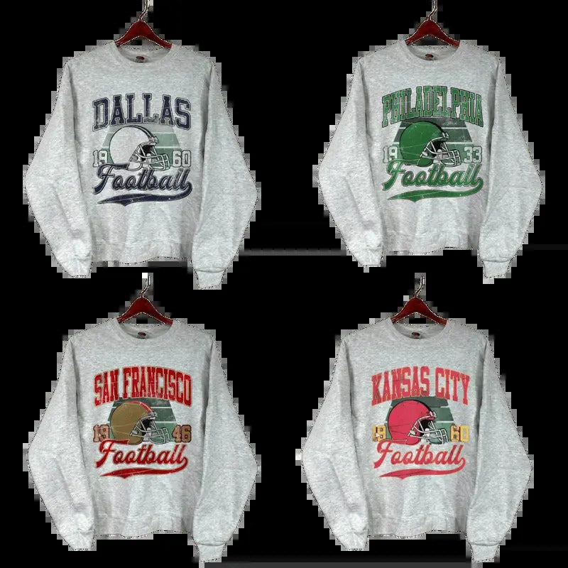 Spiky hair fighters Team Spiky hair fighters Ash Grey Sweatshirt Vintage Spiky hair fighters Big Words Logo Sweatshirt...