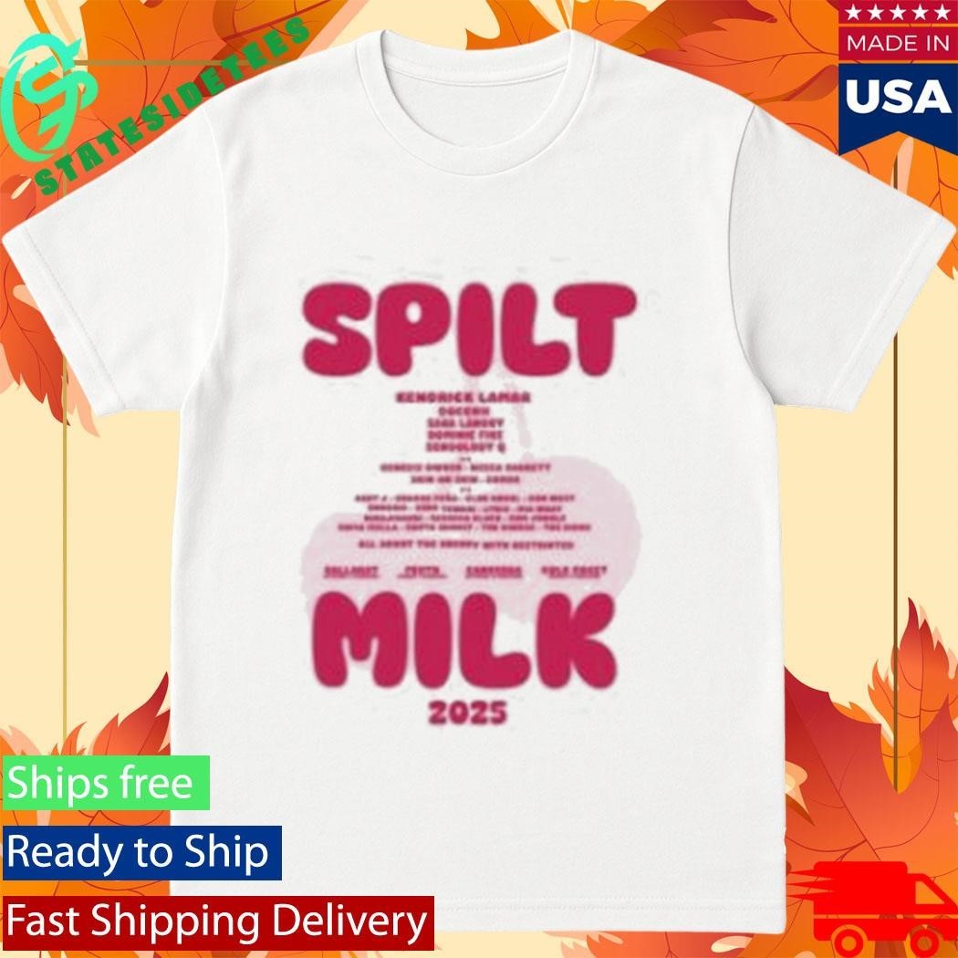 Spilt Milk Festival 2025 Cherry Tour shirt