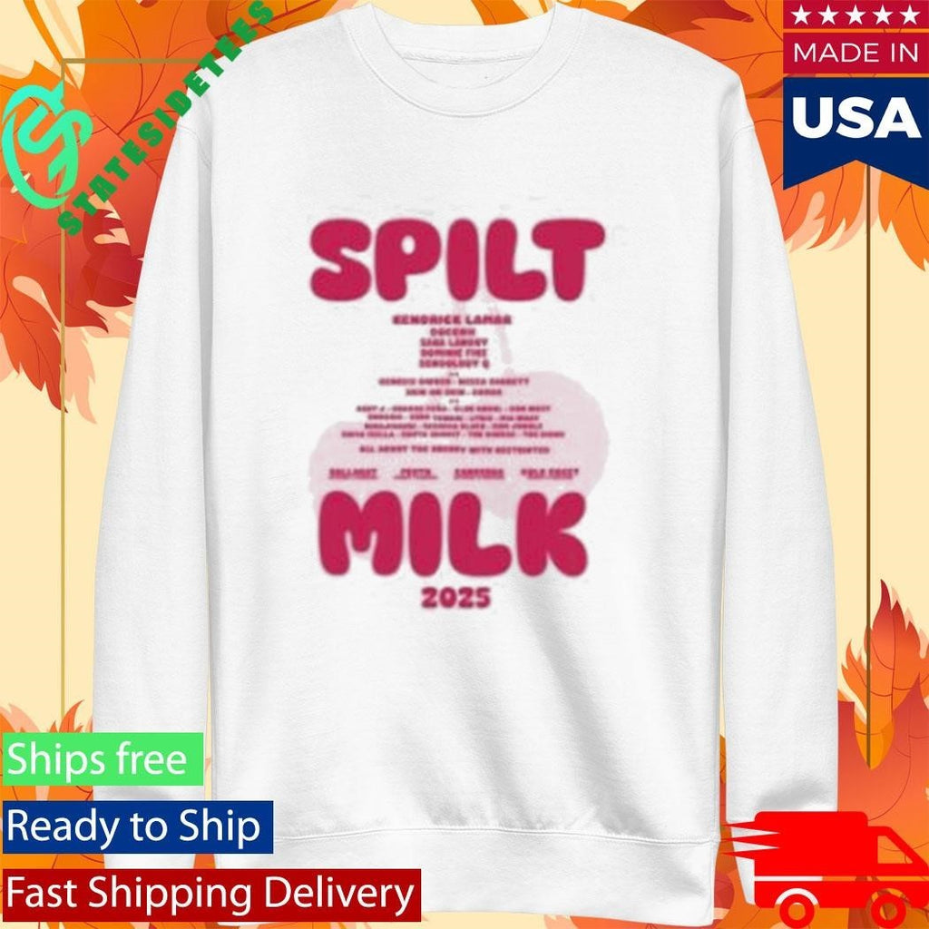 Spilt Milk Festival 2025 Cherry Tour shirt
