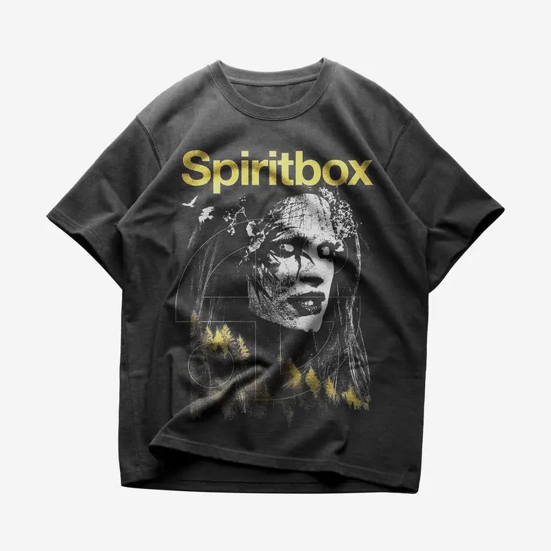 Spiritbox T-shirt - Metal Music Shirt - Spiritbox Merch - Unisex Cotton Tee Hoodie, Sweatshirt | DripVista.com