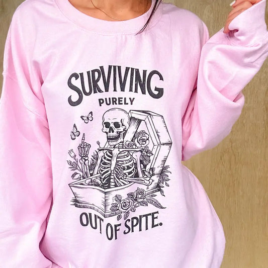 Spite Graphic Pullover