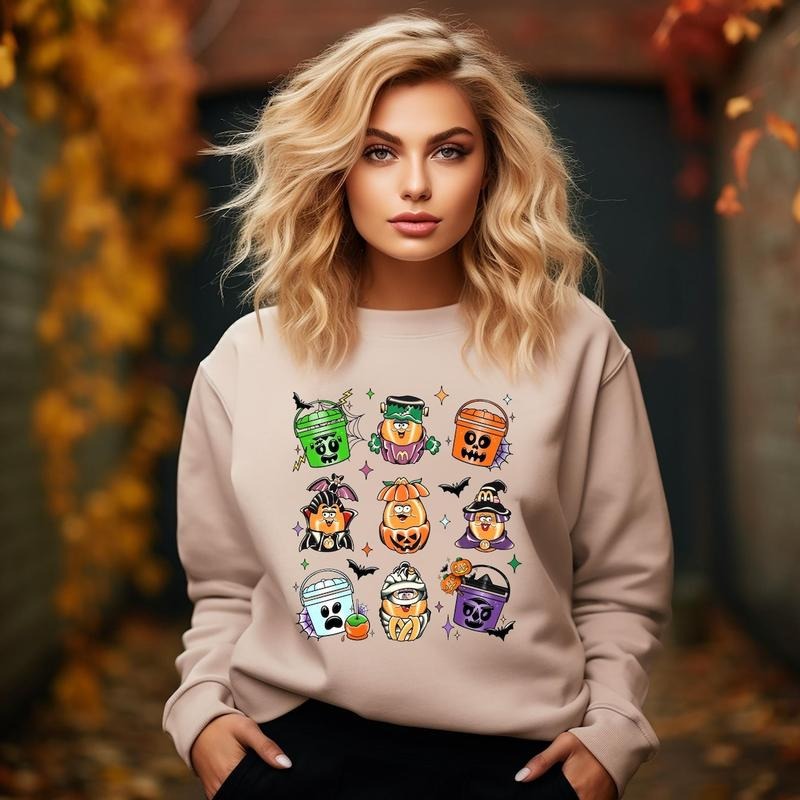 Spooky Nuggets Meal Bucket Halloween Sweatshirt, Spooky Nuggets Shirt, Halloween Chicken Lover Shirt, Spooky Season, Funny Halloween Shirt  T-shirt, sweater and Hoodie