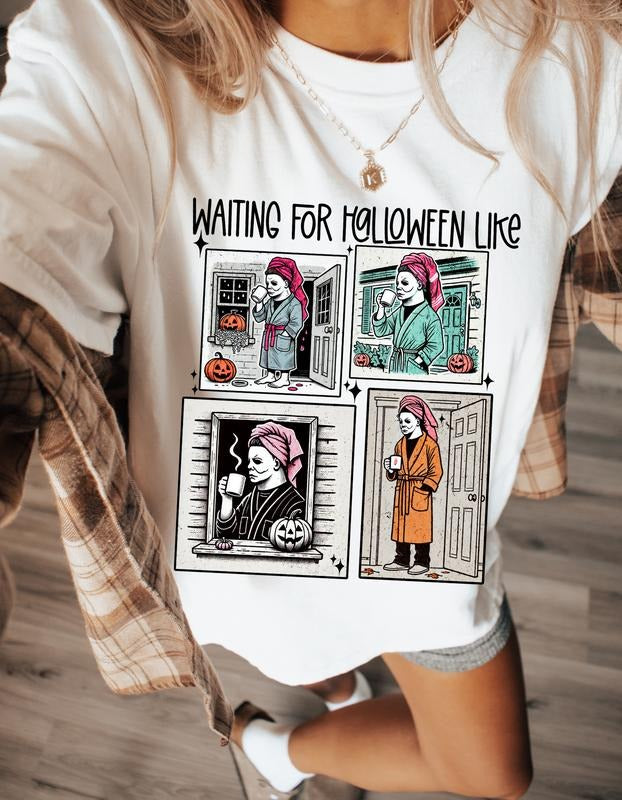 Spooky Sips: Jason's Halloween Countdown Tee Hoodie, Sweatshirt | DripVista.com