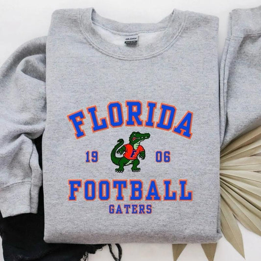 Sporty Crewneck - unisex  Pullover Sweatshirt Cotton Polyester