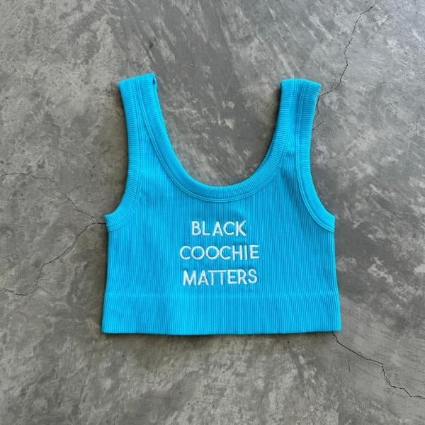 Spring Time BCM Ribbed Cropped Tank Top T-Shirts, Hoodie, Sweatshirt | DripVista.com