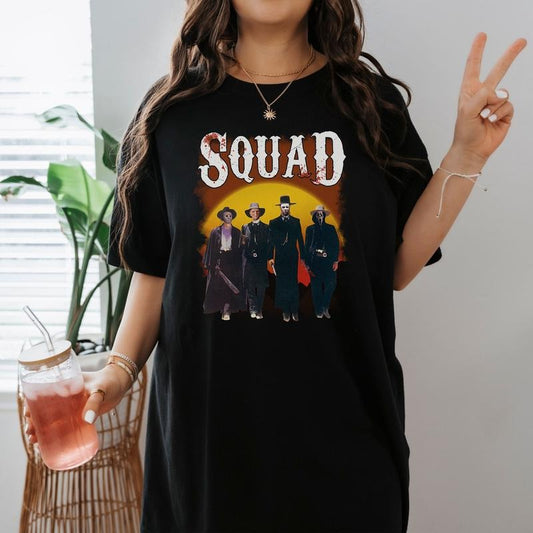 Squad Horror Character Shirt Michael Myers Jason Voorhees Freddy Krueger Fan Scream Halloween T Shirt Horror Movie Shirt