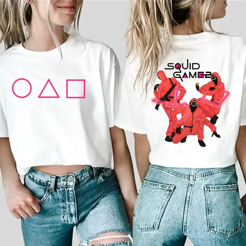 Squid Game Tees,  Game Day  T-Shirt, Perfect Gifts , Trendy Shirt, Outdoor Comfort Hoodie, Sweatshirt | DripVista.com