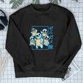 Squirtle Super Squad Cool Sweatshirt Cute Funny Shirt Tortoise Kawaii Shirt Japanese Anime Shirt, Cute Shirt , Gift For Fan Pokemon , Gift For Man And Gift For Women , Anime Graphic Tee Menswear Top Hoodie Sweaters Operator Casual Crewneck Long Sleeve