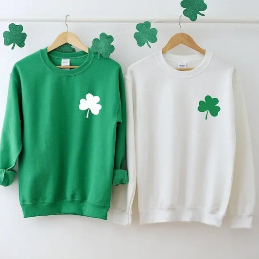 St. Patrick's Day Sweatshirt, Irish Shamrock Sweatshirt, Saint Patricks Day Sweatshirt For Men And Women