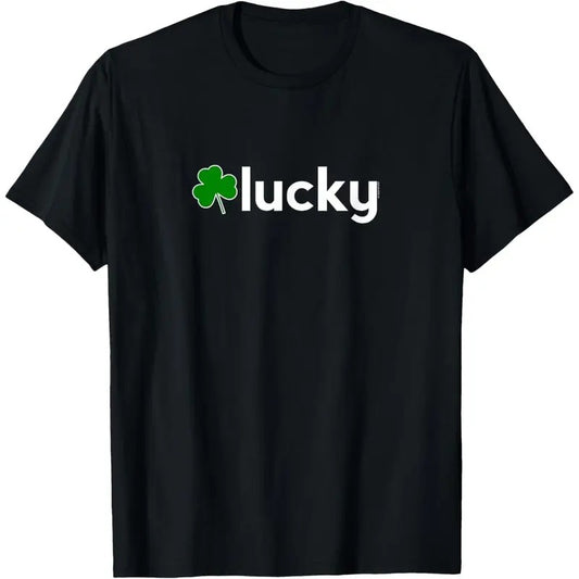 St Patricks Day Shirt for Men Women | Lucky Shamrock | Irish T-Shirt made in USA