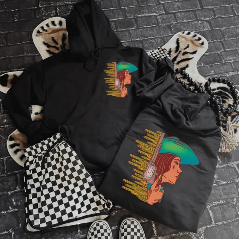 Stand Off Hoodie sweawtshirt crewneck shirt for women, western outfits women, western clothing stuff for women, country...