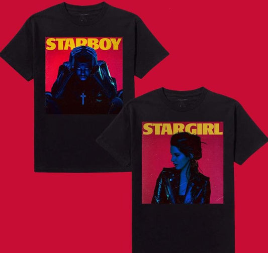 StarBoy StarGirl Tee XØ Concert 2025 T-Shirt Unique Graphic Tee You Can Customize