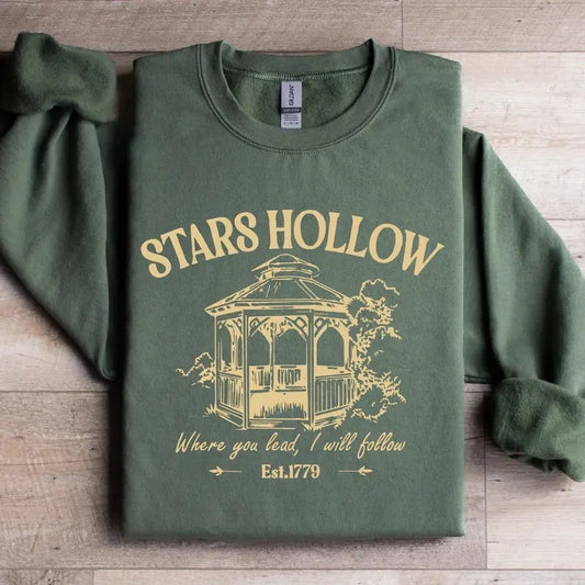 Stars Hollow Sweatshirt, Gilmore girls Shirt, Lukes Diner Tee, Stars Hollow Connecticut, Gilmore girls merch, Gift For Her