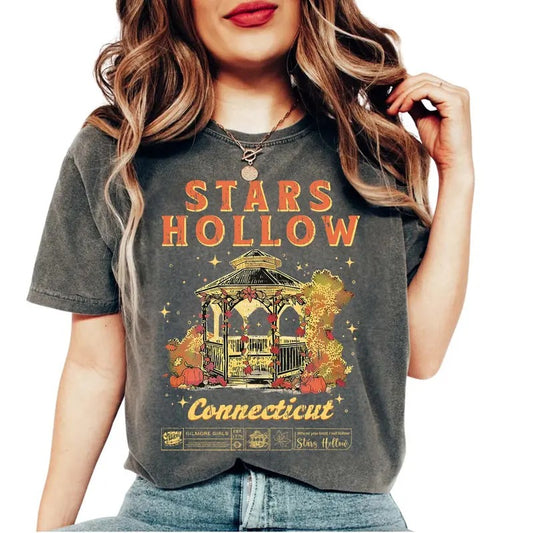 Stars Hollow Unisex T-Shirt, Gilmore girls Shirt, Stars Hollow Connecticut, Gilmore girls merch, Lukes Diner shirt