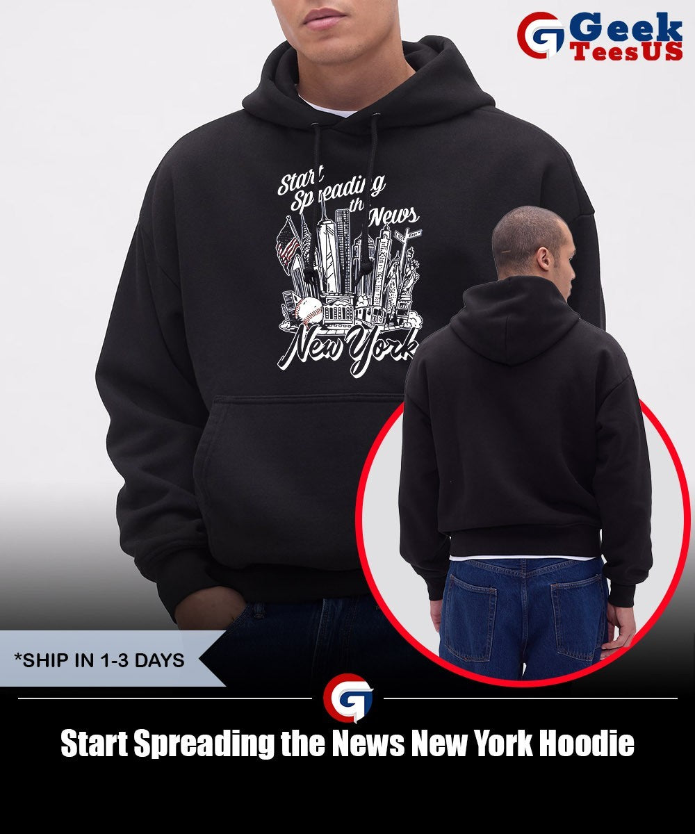 Start Spreading the News New York shirt