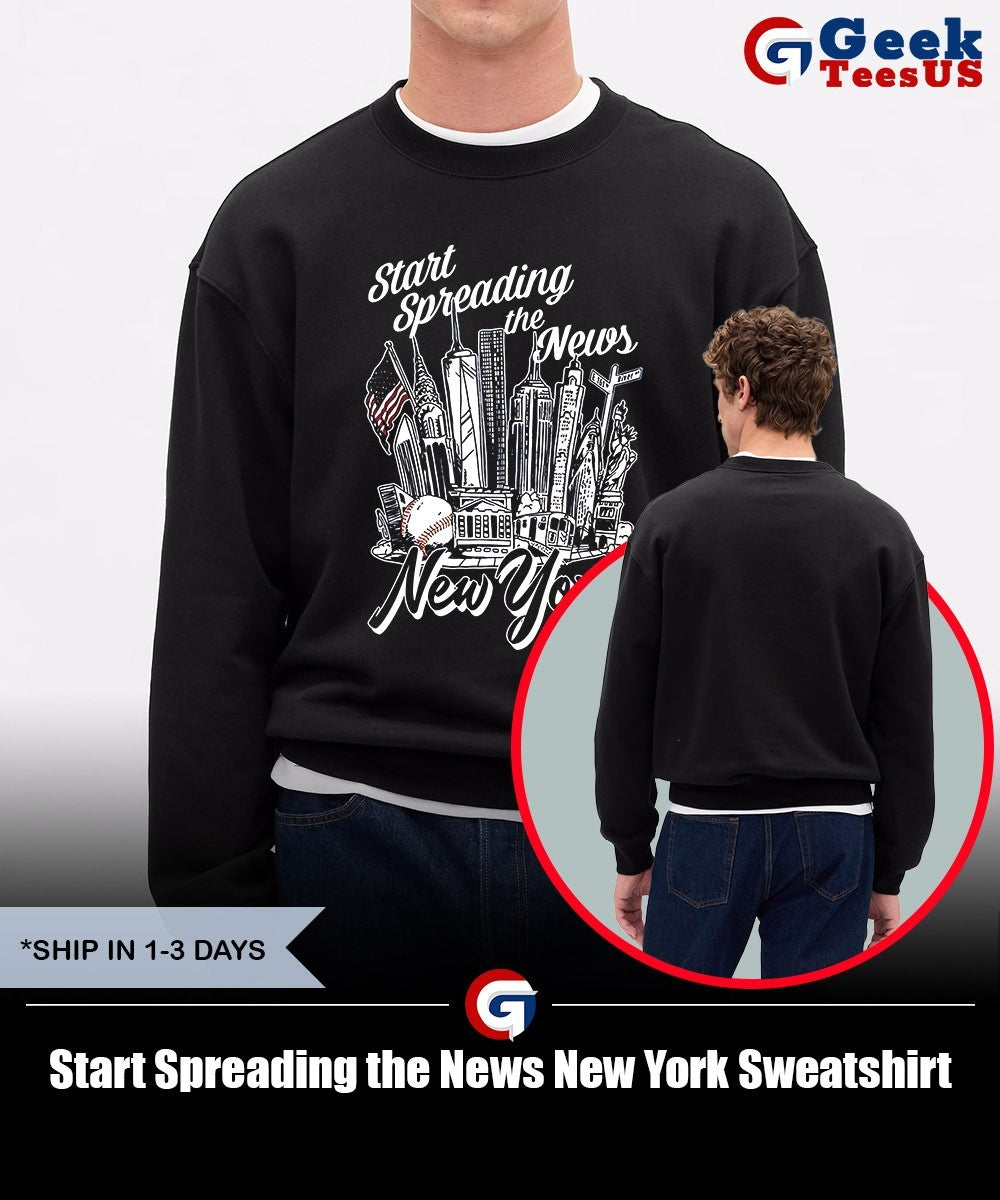 Start Spreading the News New York shirt