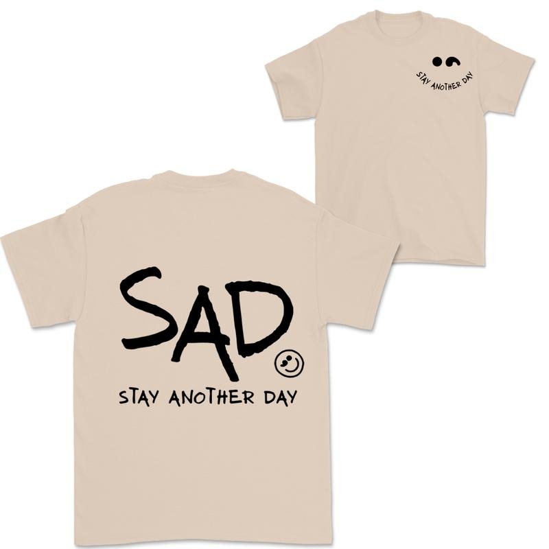 Stay Another Day Mental Health Awareness Tshirt Unisex, Menswear Top Original Small Tshirt Hoodie, Sweatshirt | DripVista.com