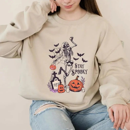 Stay Spooky, Skeleton Dance, Halloween Horror, Halloween Gift, Holliday Gift, Hoodie & Sweater, Perfect Gift, Movie Theme, Gift for a friend  T-shirt, sweater and Hoodie
