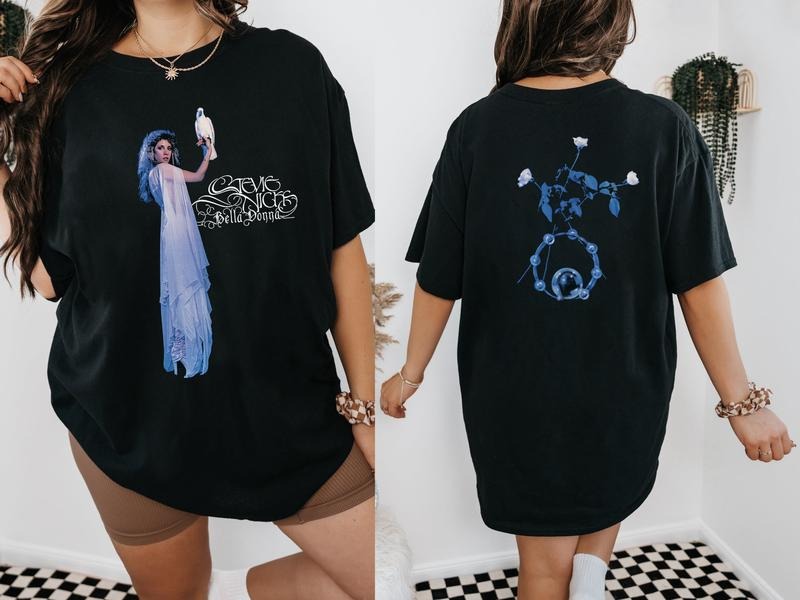 Stevie Nicks 90s Vintage Shirt, Retro Music Tee, Music Gifts For Women, Music Lover Shirt