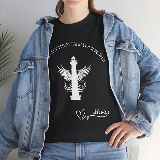 Stevie Nicks The Light House Don't Let Them Take Your Power T-Shirt, Boho Band Tee, Vintage Music Top, Retro Graphic Shirt, Musical Gift