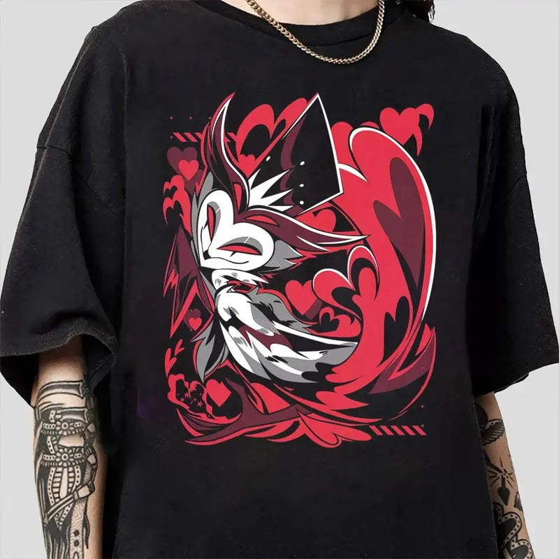 Stolas T-Shirt, Stolas Helluva Boss Characters, Hazbin Hotel T-Shirt, Hazbin Hotel Cartoon , Birthday Gift for fan