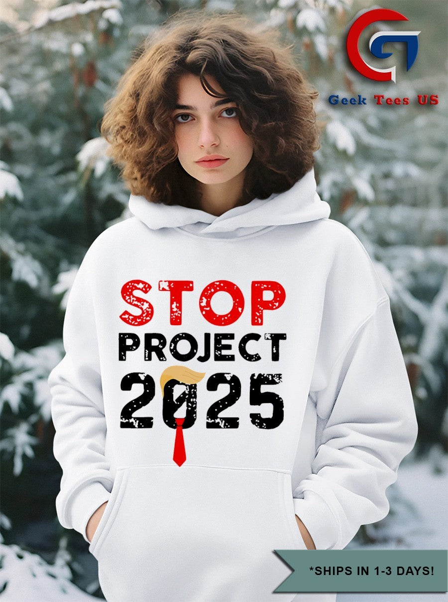 Stop Project 2025 Anti Trump shirt
