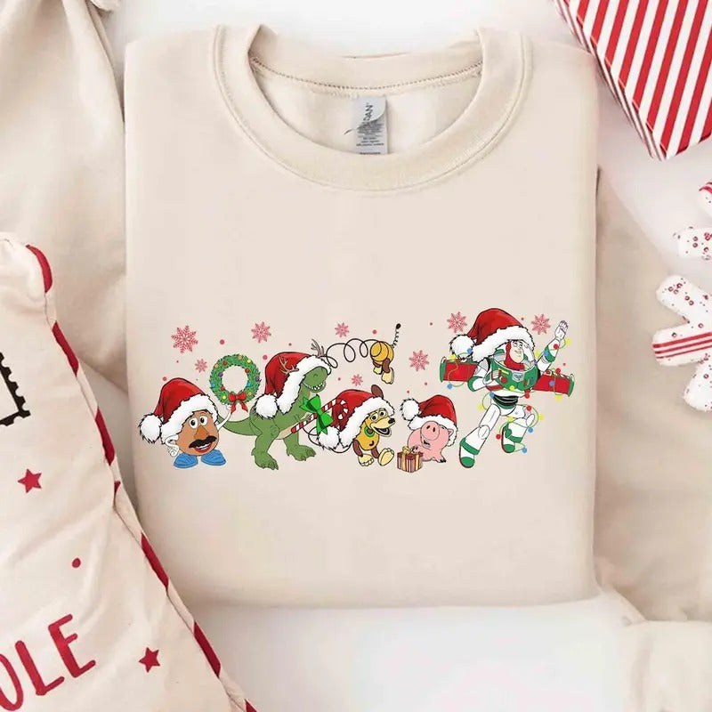 Story Crossing Christmas Sweatshirt Tshirt, Xmas Light Tee, Story Land Very Merry Xmas Party Gift Hoodie | DripVista.com