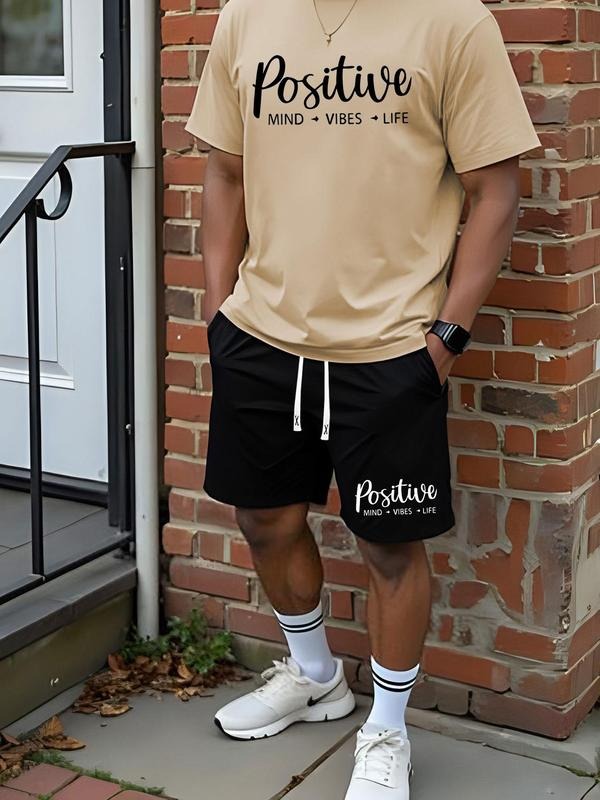 Straw hat pirates Set Men'WB shield Regular Fit Graphic Tee & Shorts Set, Casual Short Sleeve T-shirt & Slogan Print...