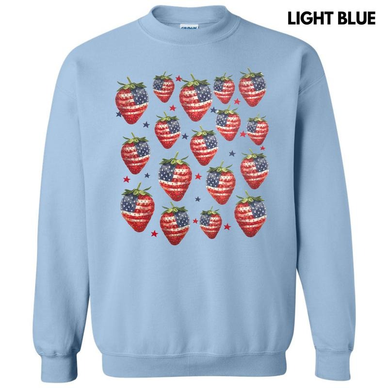 Strawberry USA Sweatshirt T-Shirts, Hoodie | DripVista.com