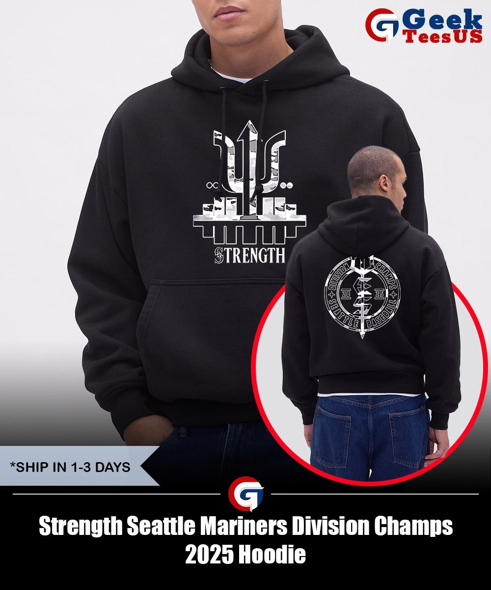 Strength Seattle Mariners Division Champs 2025 shirt
