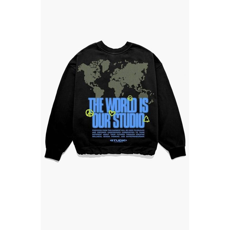 Studio by Supervsn Men's Intercontinental Crew Neck Sweatshirt T-Shirts, Hoodie | DripVista.com